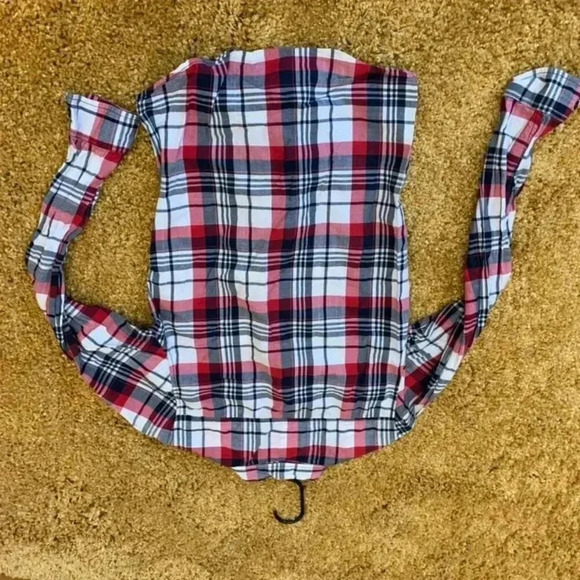 Topman sz Small Red & Blue Men's button down shirt - Picture 4 of 5